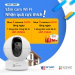 Sắm Camera Wifi EZVIZ nhận quà cực thích tháng 7