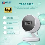 Camera AI Wi-Fi 2K TP-Link Tapo C125 – Giải pháp giám sát hiện đại, thông minh và an toàn cho mọi không gian sống