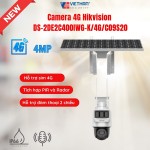 Camera 4G Hikvision DS-2DE2C400IWG-K/4G/C09S20 – Giải pháp giám sát linh hoạt cho mọi địa hình, không cần Wi-Fi