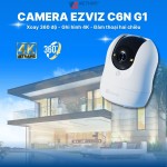 Đánh giá chi tiết camera Ezviz C6N G1 4K 8MP: Xoay toàn cảnh, Ghi hình 4K, Đàm thoại hai chiều