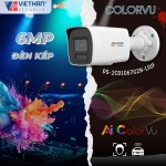 Camera Hikvision DS-2CD1067G2H-LIUF – Sắc nét 6MP, Ban đêm có màu với ColorVu