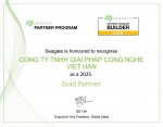 Việt Hàn Security Vinh Dự Trở Thành Đối Tác Vàng 2025 Của Seagate