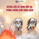 Hướng dẫn sử dụng mặt nạ phòng chống khói đúng cách