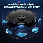 Robot hút bụi Ecovacs T80 Omni với Công nghệ AIVI™ giúp tránh va chạm hoàn hảo