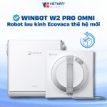 Đổi lấy giây phút tự do - Quên đi nguy hiểm, Tận hưởng cửa kính sáng bóng cùng robot lau kính WINBOT W2 PRO OMNI