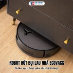 Robot hút bụi lau nhà Ecovacs có làm sạch được gầm nội thất không?