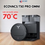 ROBOT HÚT BỤI LAU NHÀ ECOVACS T50 PRO OMNI - TUYỆT PHẨM GIẶT GIẺ NƯỚC NÓNG 70°C