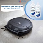 Nên dùng nước lã hay nước lau sàn cho robot hút bụi lau nhà?