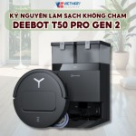 KỶ NGUYÊN LÀM SẠCH KHÔNG CHẠM - ĐỊNH NGHĨA LẠI SỰ TIỆN NGHI CÙNG SIÊU PHẨM ECOVACS DEEBOT T50 PRO GEN 2