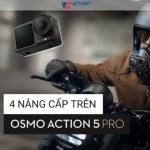 4 cải tiến đáng chú ý trên DJI Osmo Action 5 Pro  