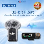 DJI Mic 2 và Tính năng 32-bit Float: Vì sao đây là tiêu chuẩn vàng mới cho âm thanh chuyên nghiệp?