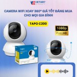 Review “quốc dân” Tapo C200 – Camera WiFi xoay 360° đáng mua cho mọi gia đình