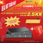 Combo TP-Link Dual Switch 2.5XX tại Việt Hàn Security - Deal Hot 2026