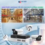 Giải pháp an ninh tối ưu cho nhà xưởng 500m2 với trọn bộ Camera VIGI TP-Link