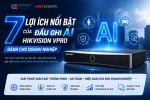 7 lợi ích nổi bật của đầu ghi AI Hikvision VPRO dành cho doanh nghiệp
