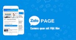 Việt Hàn triển khai trang bán hàng Zalo Page mới 
