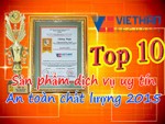 Việt Hàn Security Top 10 Sản phẩm - Dịch vụ uy tín - An toàn chất lượng 2015