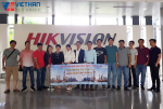 Việt Hàn Security cùng các đại lý tham quan trụ sở nhà máy HIKVISION tại Trung Quốc