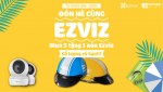 Tặng ngay nón bảo hiểm khi mua camera EZVIZ