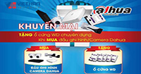 Khuyến mãi Dahua Tặng ổ cứng WD chính hãng