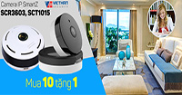 Khuyến mãi Mua 10 tặng 1 Camera SmartZ