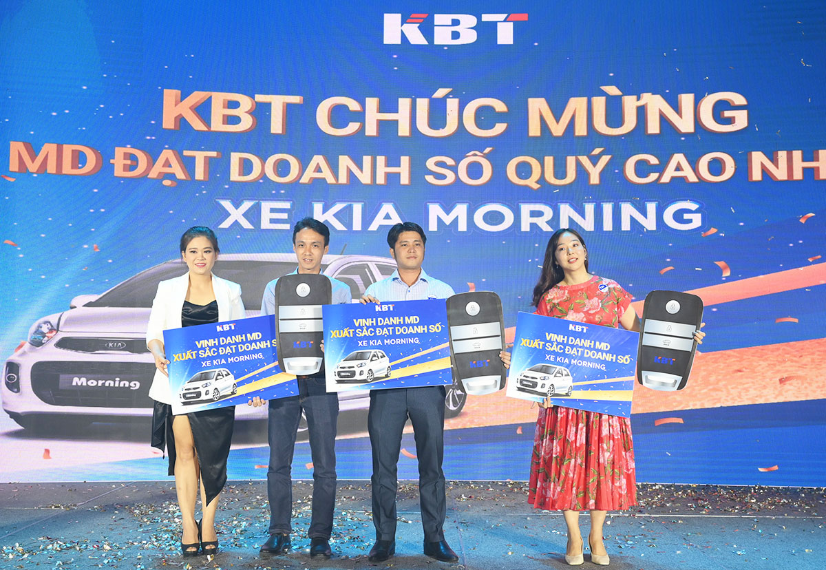 Việt Hàn Security Top 3 nhà phân phối nhận xe KIA MORNING KBT đạt doanh số quý cao nhất