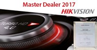 Việt Hàn Security nhận giấy chứng nhận Phân Phối Camera HIKVISION 2017