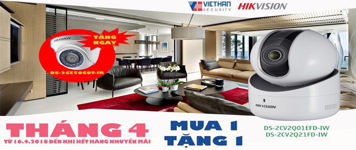 KM T4 HIKVISION Mua 1 Tặng 1