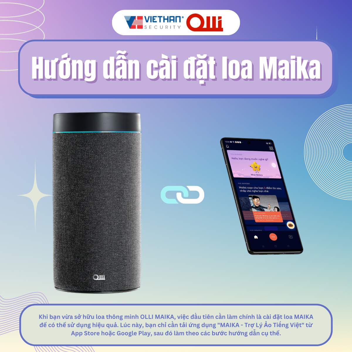 Hướng dẫn cài đặt loa Maika lần đầu đơn giản & nhanh chóng