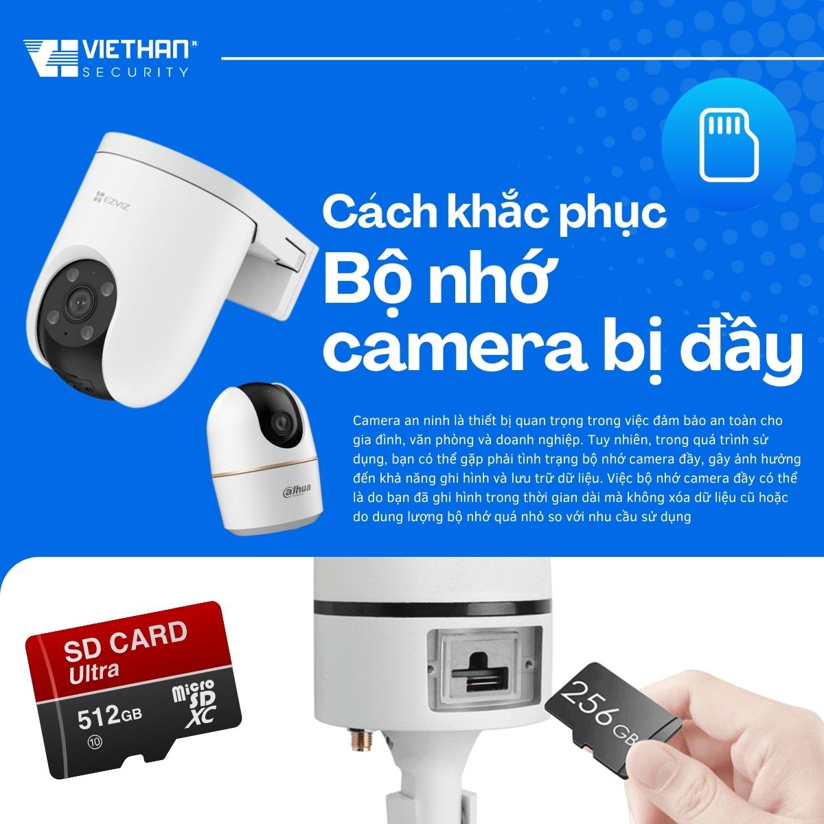Cách khắc phục bộ nhớ camera đầy nhanh chóng và hiệu quả - Hướng dẫn chi tiết