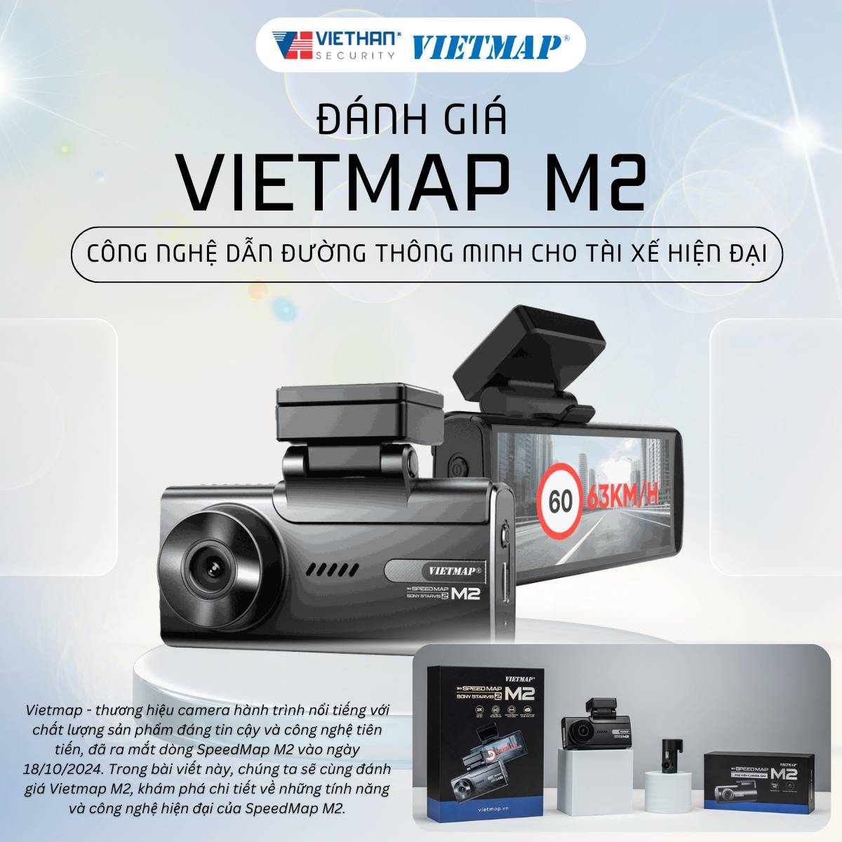 Đánh giá Vietmap M2: Công Nghệ Dẫn Đường Thông Minh Cho Tài Xế Hiện Đại