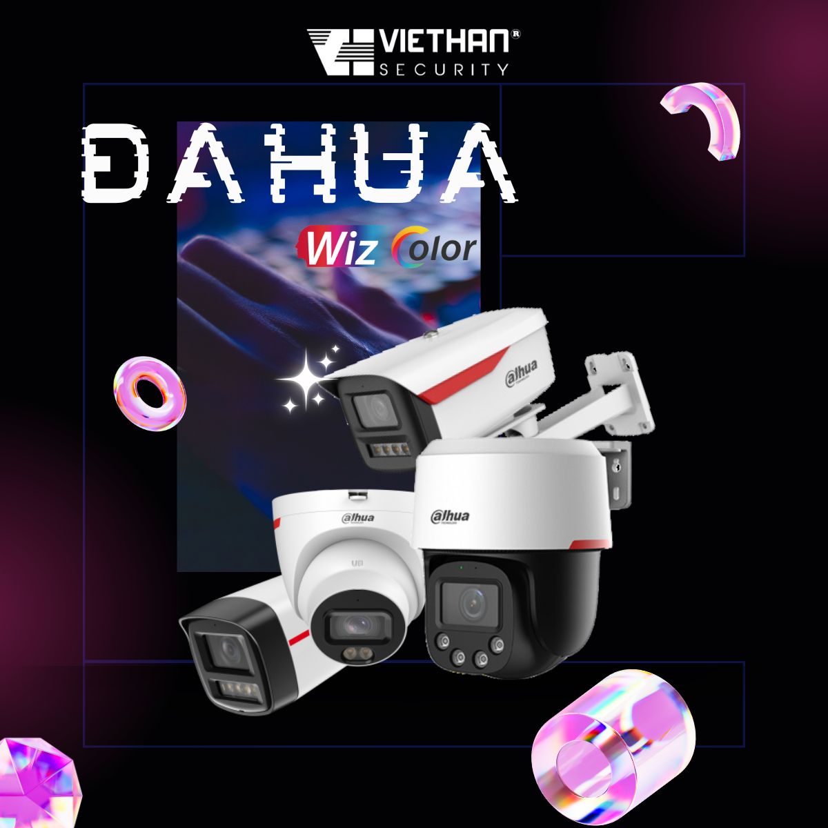 DAHUA WizColor – Công Nghệ Camera Quan Sát Màu Sắc Đỉnh Cao