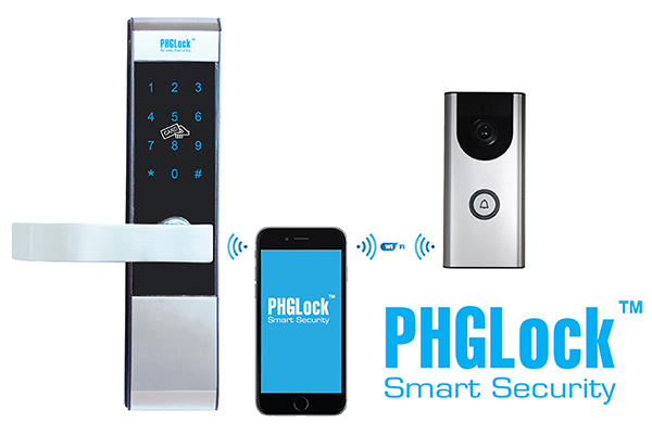Khóa cửa Smart Lock PHGlock dòng sản phẩm cao cấp dành cho khách sạn