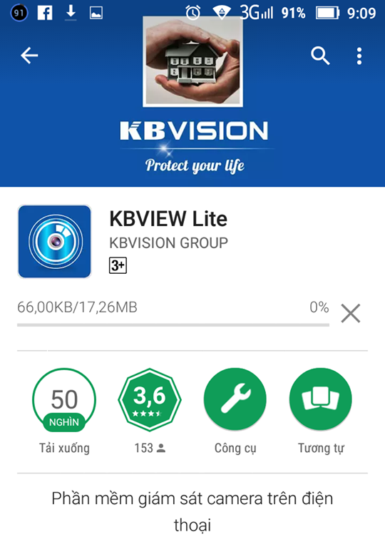 Cài camera Ip Kbvision bằng điện thoại