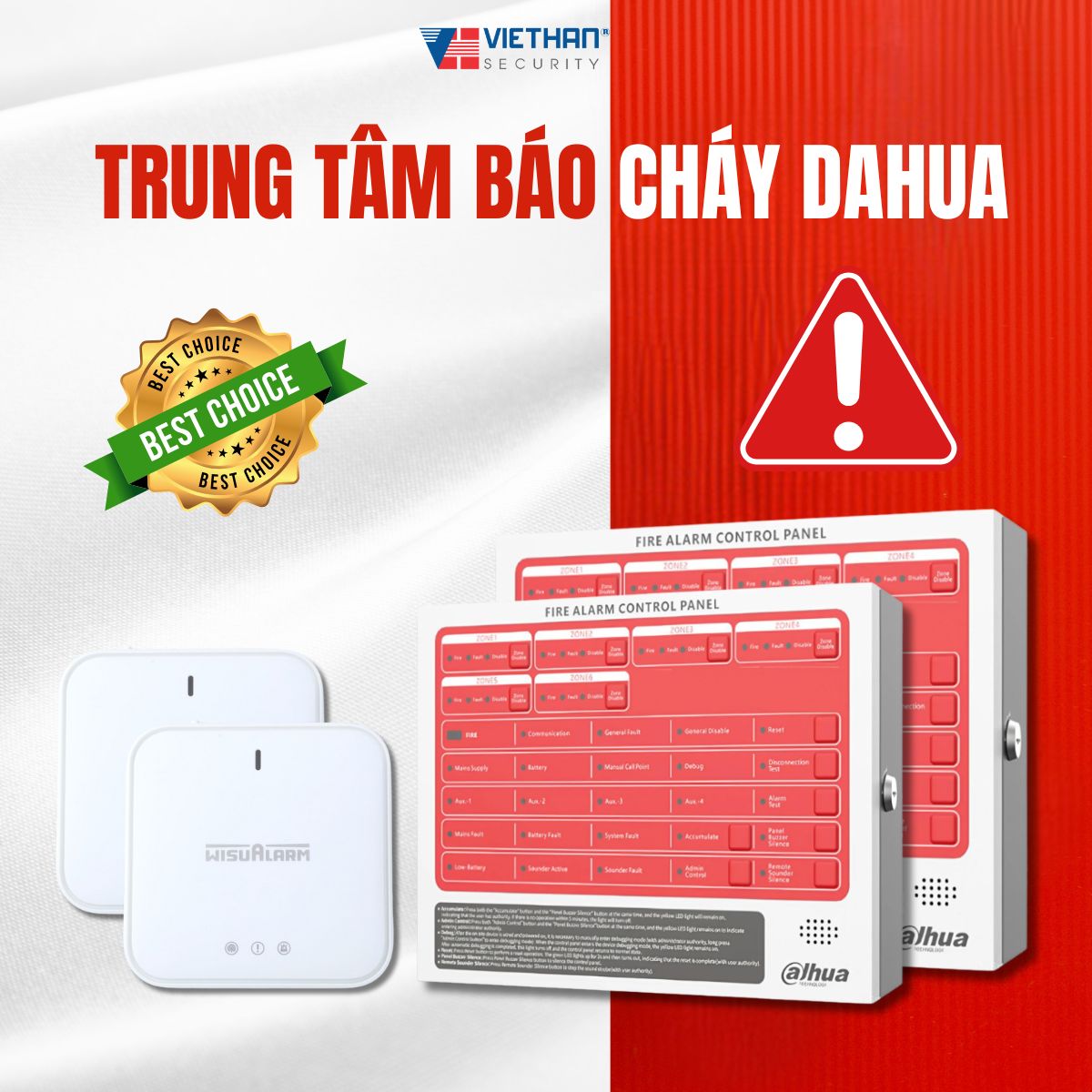 Trung tâm báo cháy Dahua - Bộ Não thông minh của mọi hệ thống PCCC
