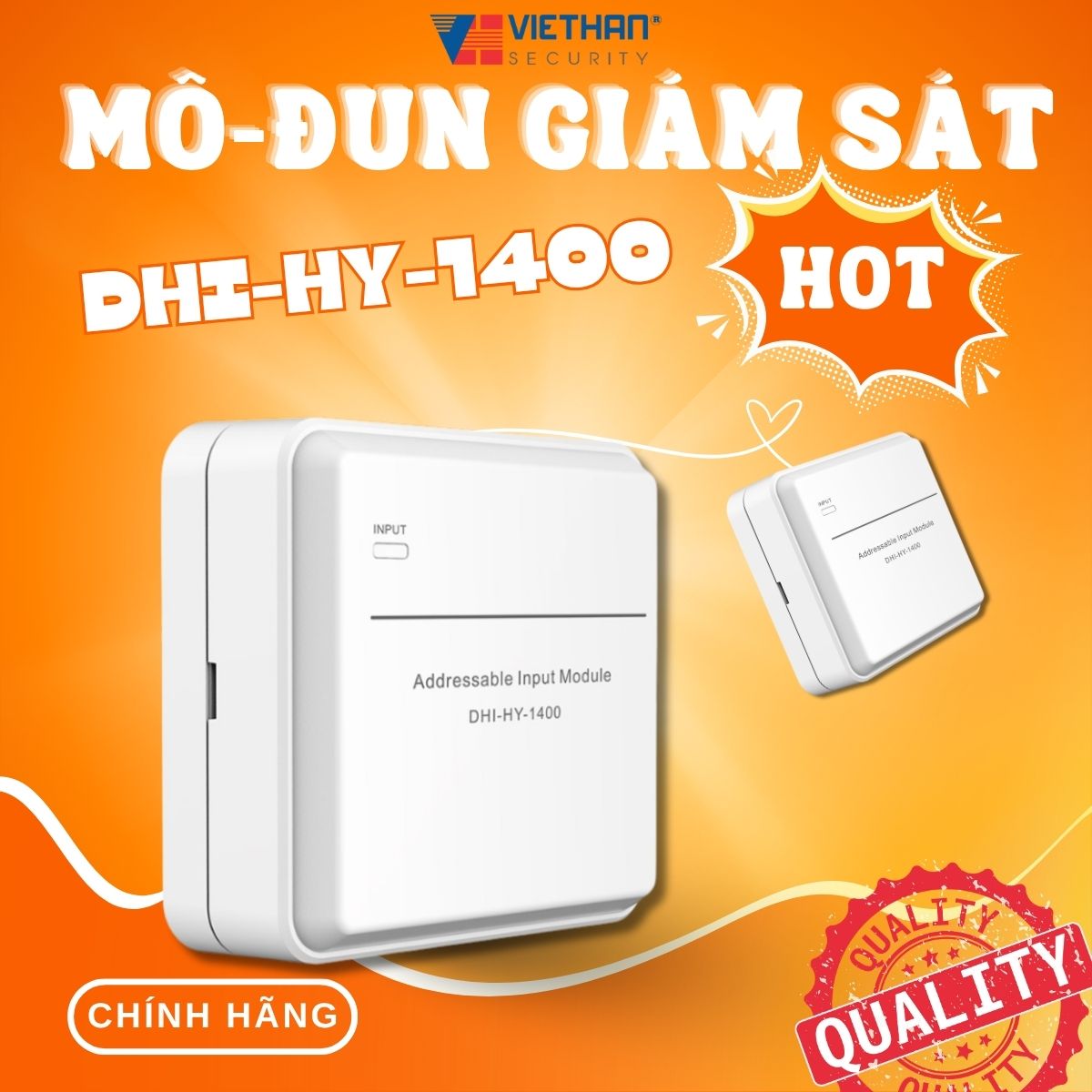 Mô-đun giám sát Dahua DHI-HY-1400  “Người gác cổng thầm lặng” của mọi hệ thống báo cháy địa chỉ