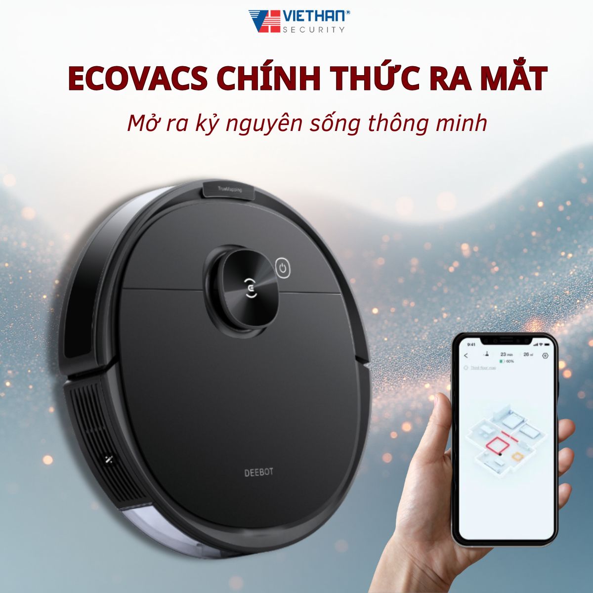 ECOVACS chính hãng đã có mặt tại Việt Hàn Security: Mở ra kỷ nguyên sống thông minh