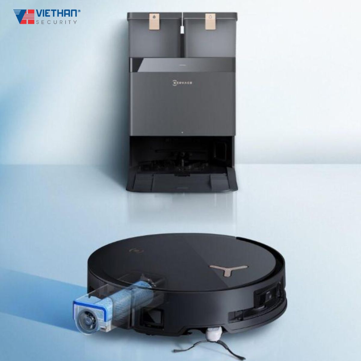 Trải nghiệm công nghệ tự động cấp – xả nước thông minh cùng Ecovacs X8 PRO OMNI Auto Water