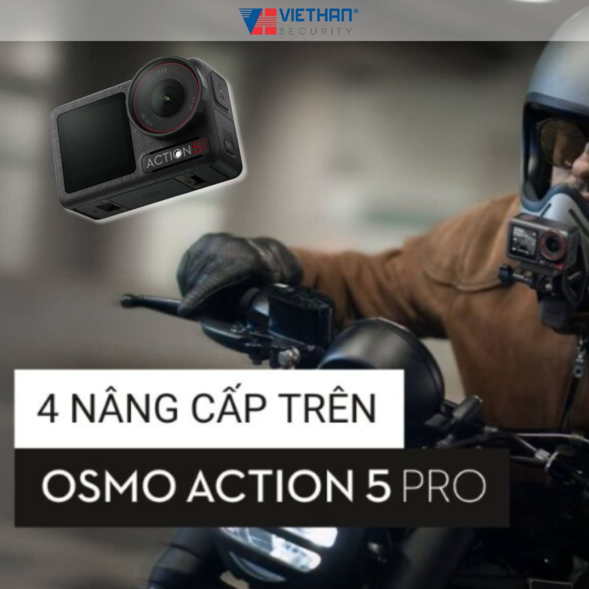 4 cải tiến đáng chú ý trên DJI Osmo Action 5 Pro  
