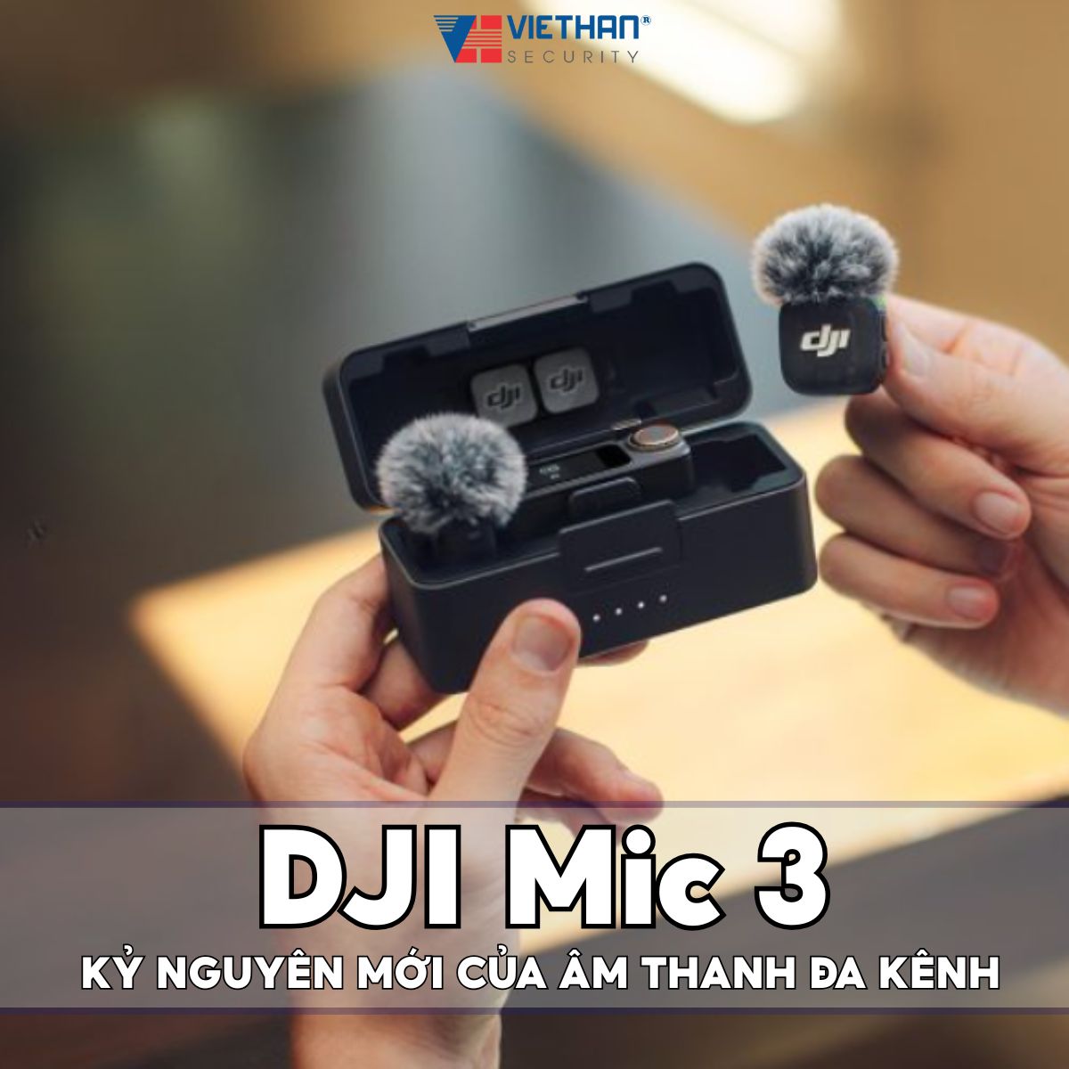 DJI Mic 3: Kỷ Nguyên Mới Của Âm Thanh Đa Kênh – Một Bộ Thu, Bốn Tiếng Nói