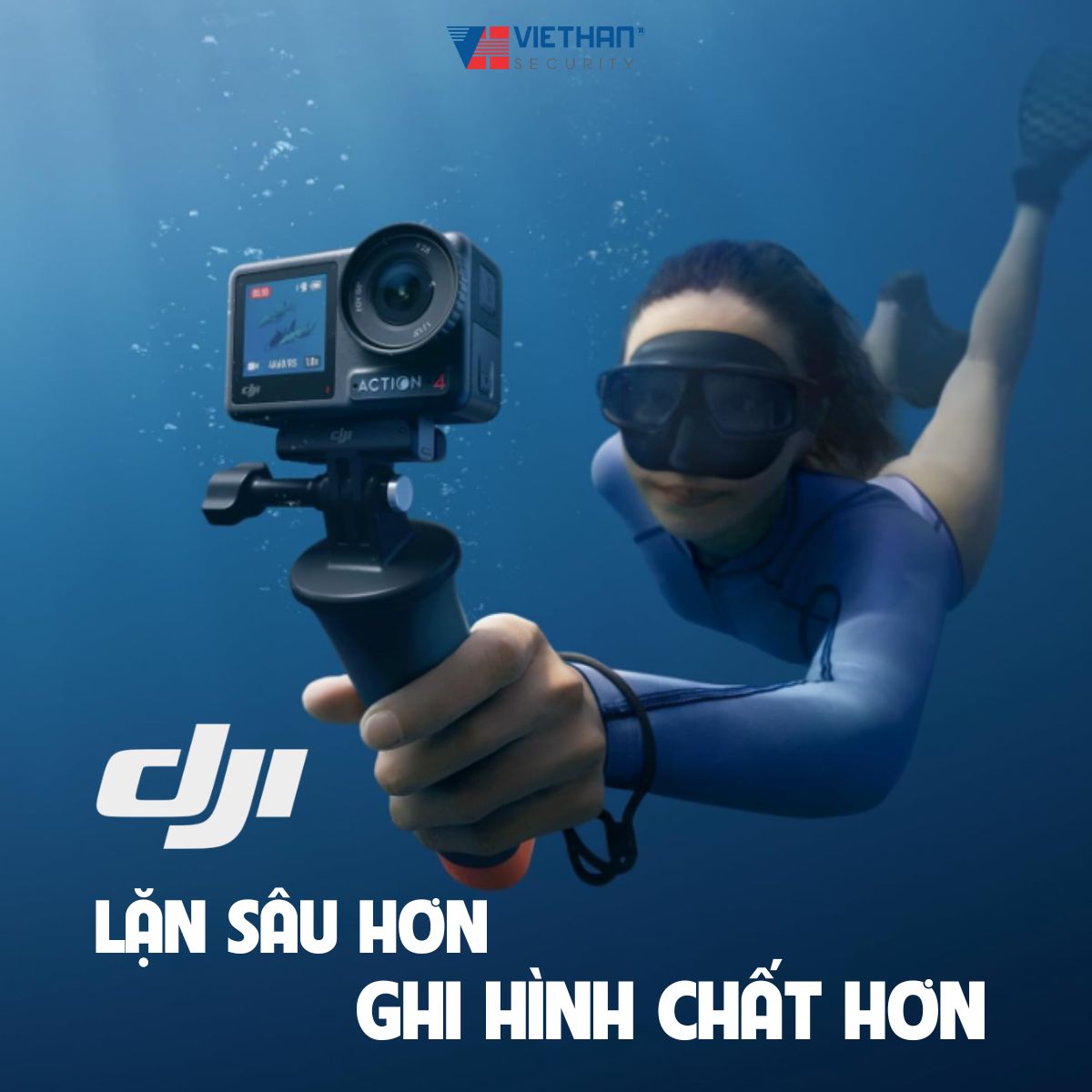 Lặn sâu hơn, ghi hình chất hơn - Khám phá thế giới thủy cung cùng DJI