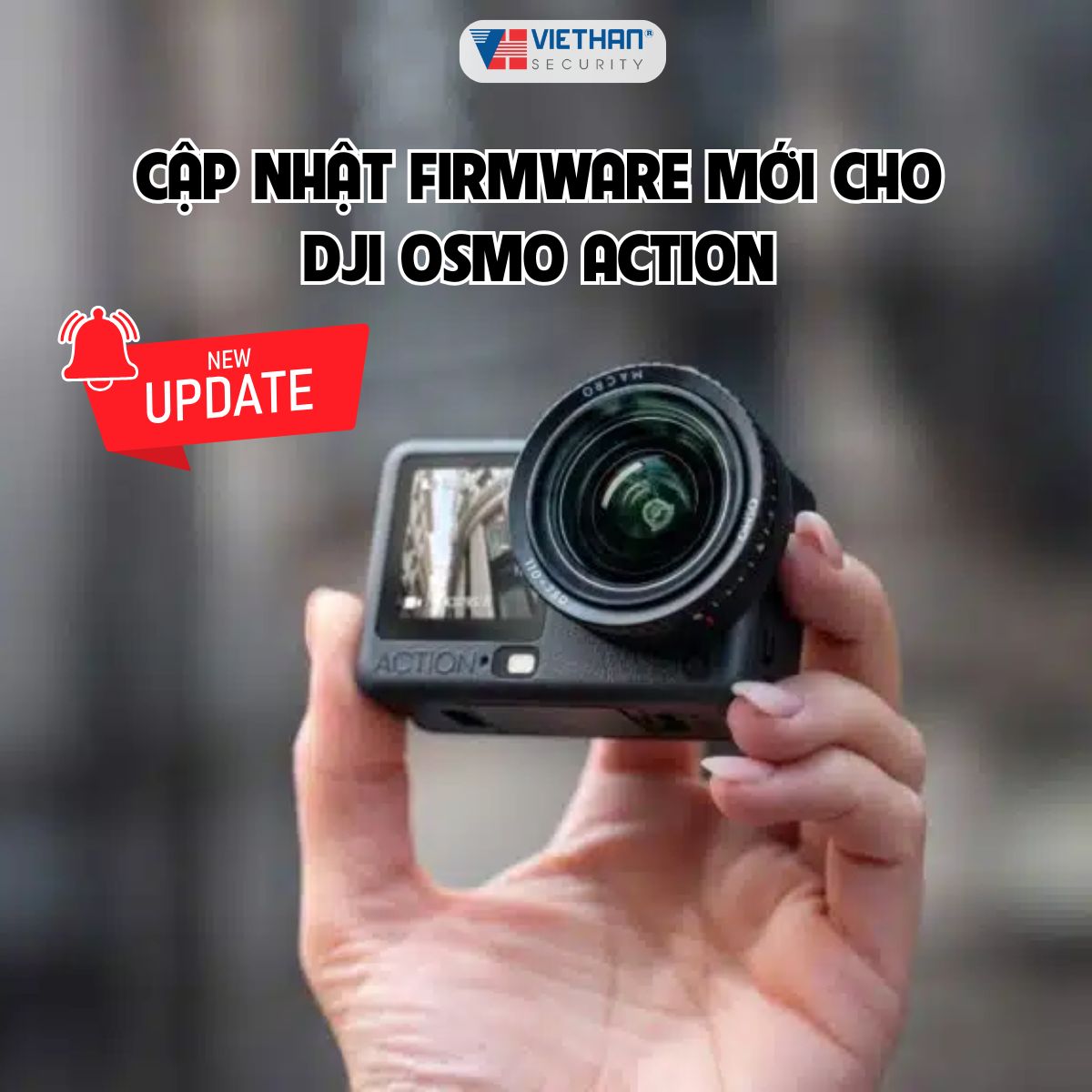 Cập nhật Firmware mới cho DJI Osmo Action: Đột phá hiệu suất, Nâng tầm trải nghiệm quay chụp chuyên nghiệp