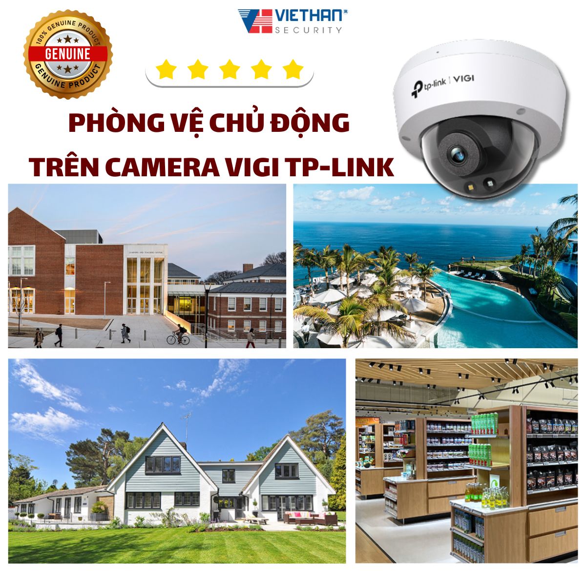 Phòng vệ chủ động trên Camera VIGI TP-Link – Giải pháp ngăn chặn tội phạm hiệu quả 2026