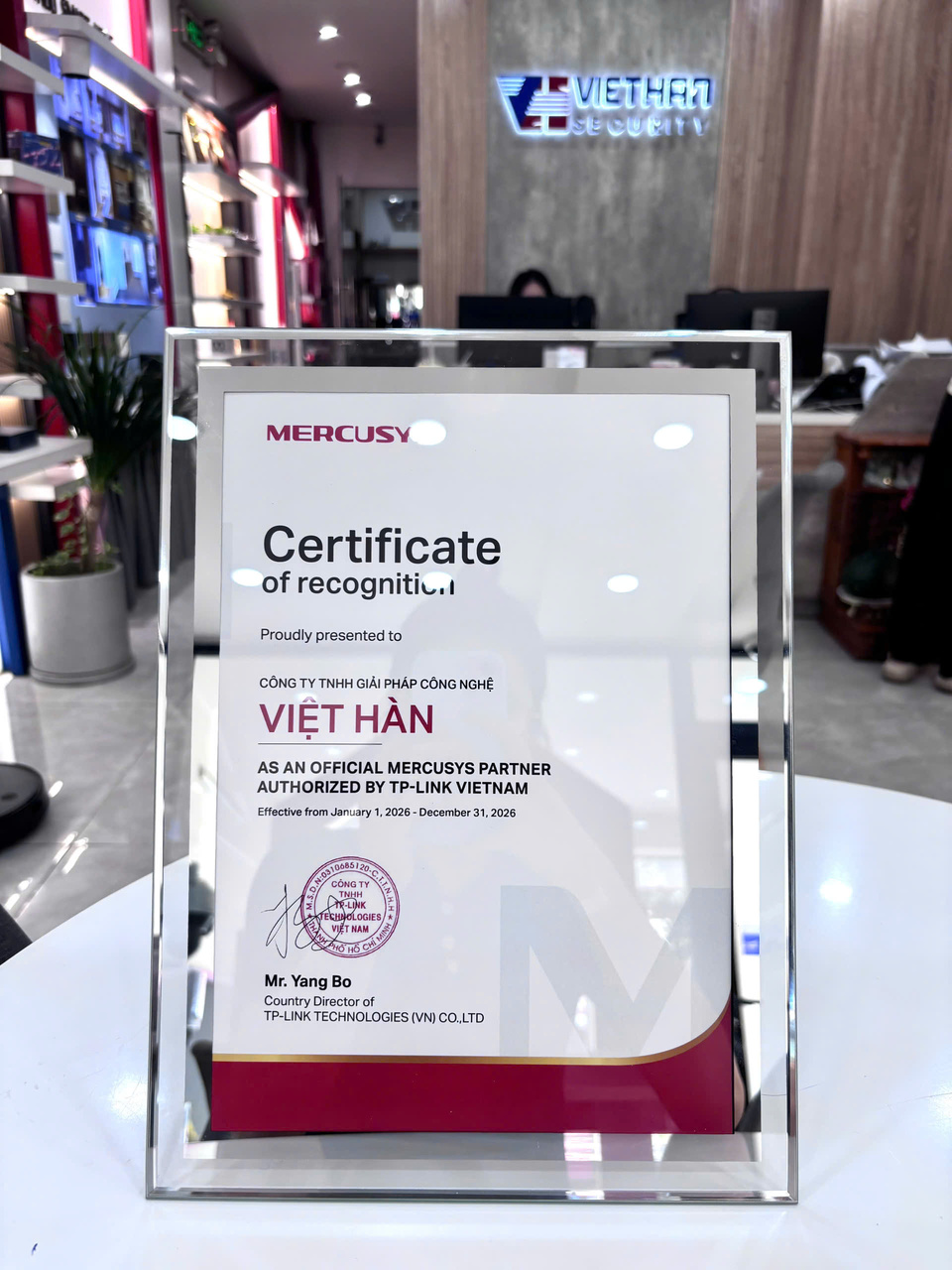 Việt Hàn Security chính thức là đối tác uỷ quyền của Mercusy 2026