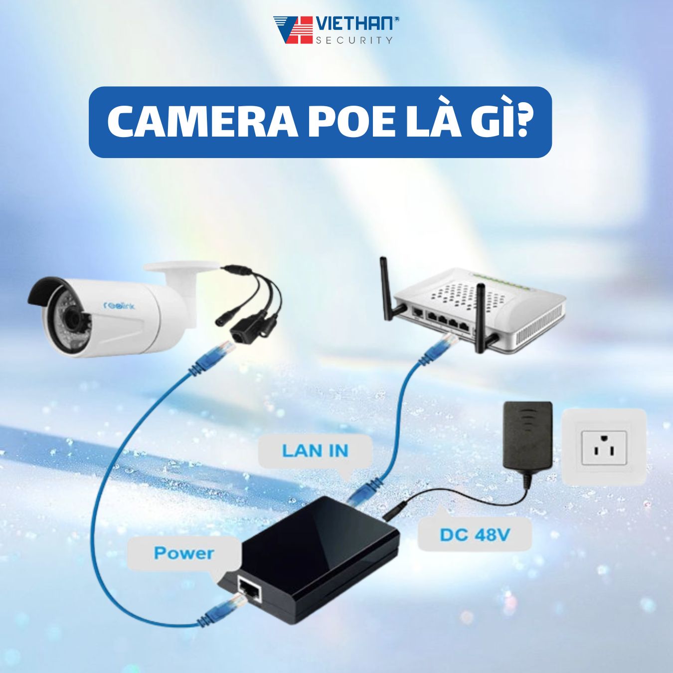 Camera PoE là gì? Ưu nhược điểm & kinh nghiệm chọn mua chuẩn 2026