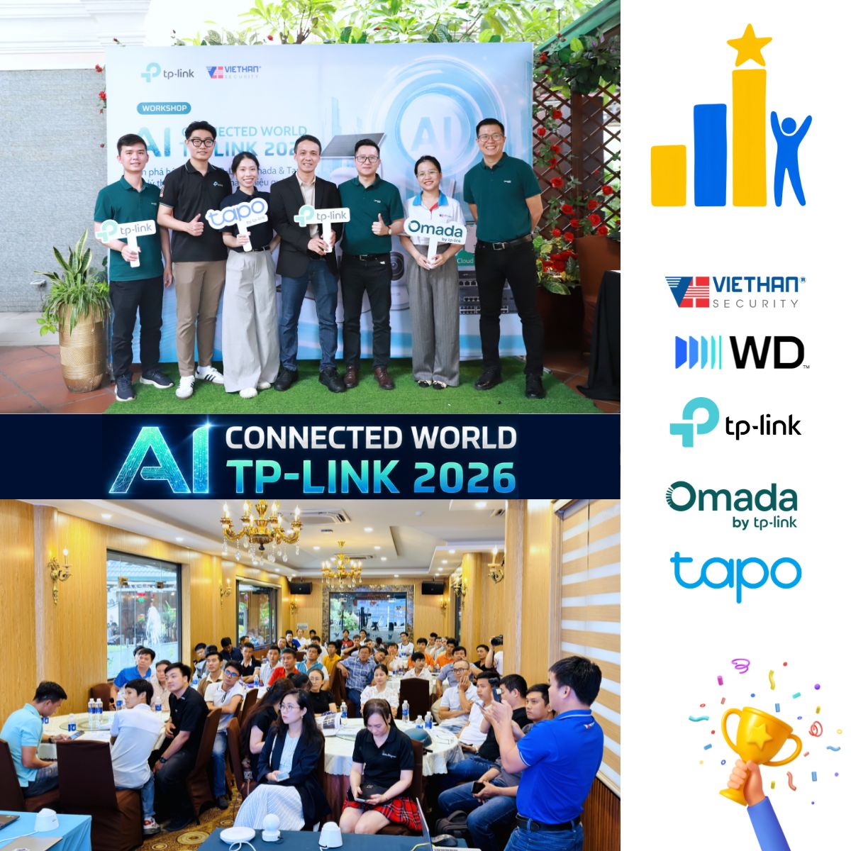 AI Connected World TP-Link 2026 Thành Công Rực Rỡ: Khẳng Định Vị Thế Công Nghệ Đột Phá Từ Việt Hàn Security