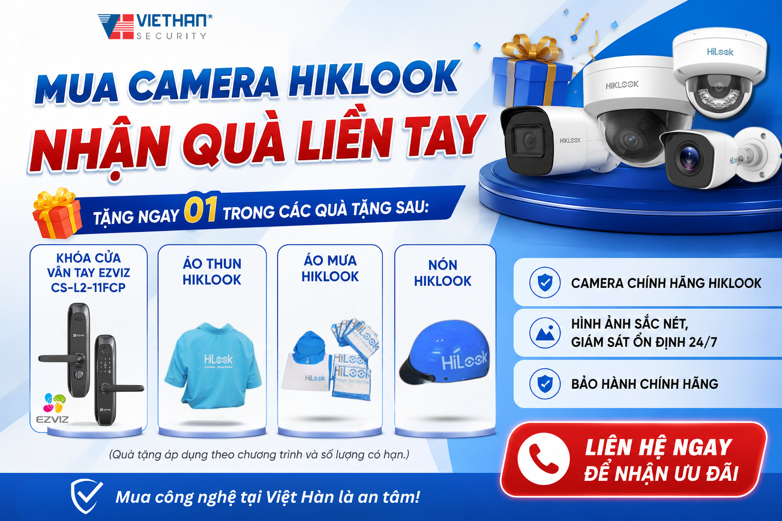 Mua Camera HiLook – Nhận Quà Liền Tay