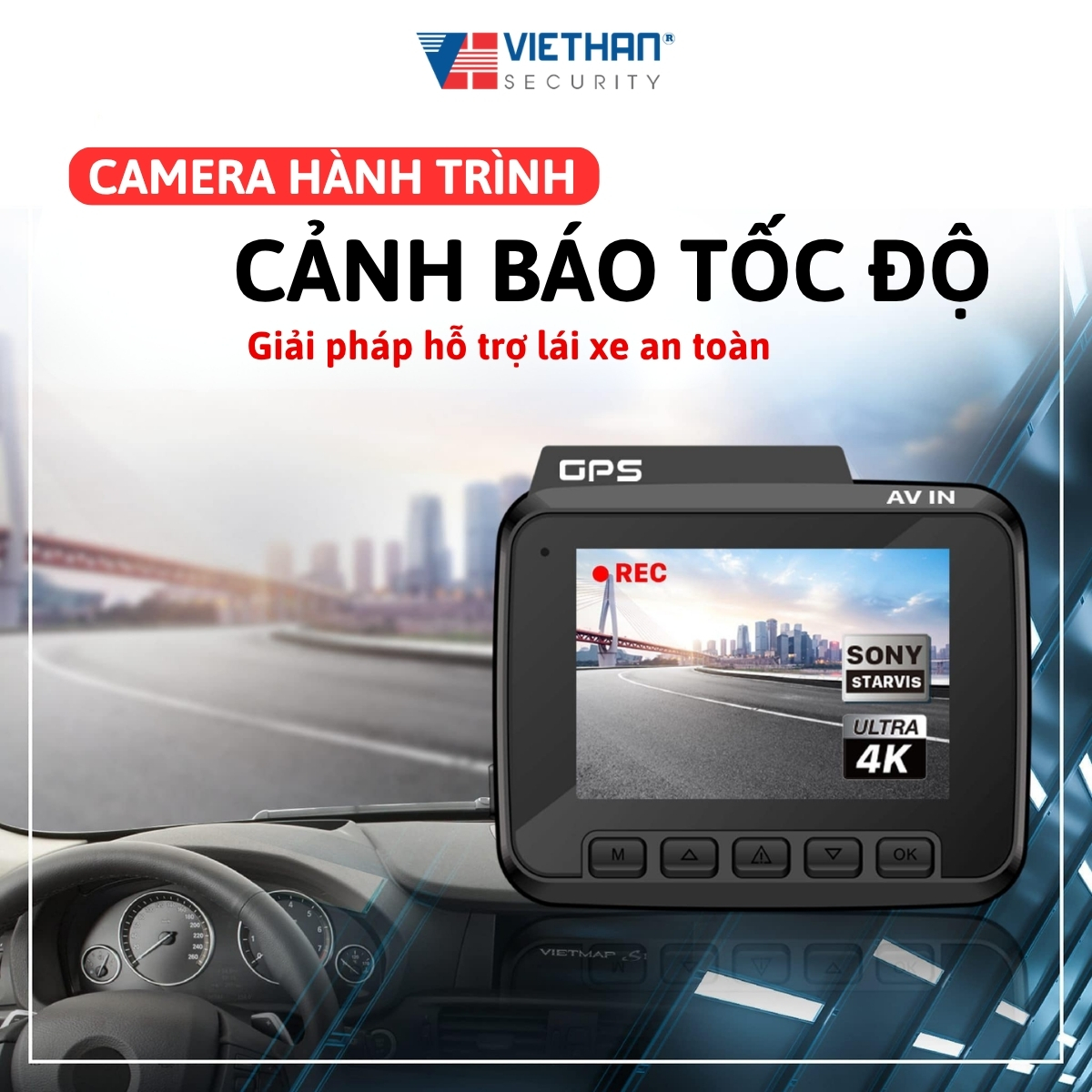 Camera Hành Trình Cảnh Báo Tốc Độ Hoạt Động Thế Nào?