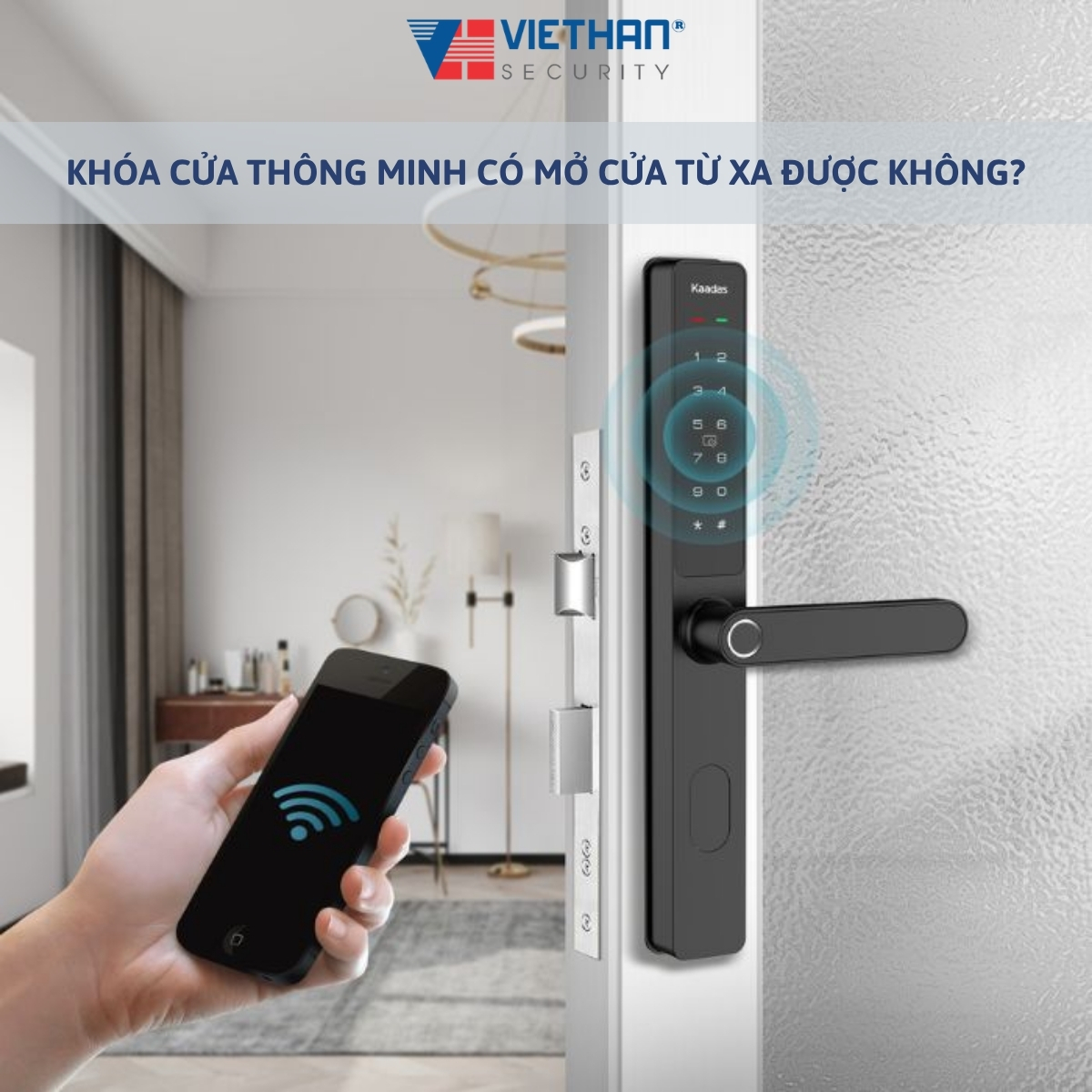 Khóa Cửa Thông Minh Có Mở Cửa Từ Xa Được Không?