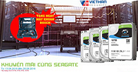Khuyến mãi Seagate nhận ngay máy khoan Bosch